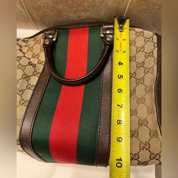 Gucci Top handle bagBoston cloth handbagVery good...